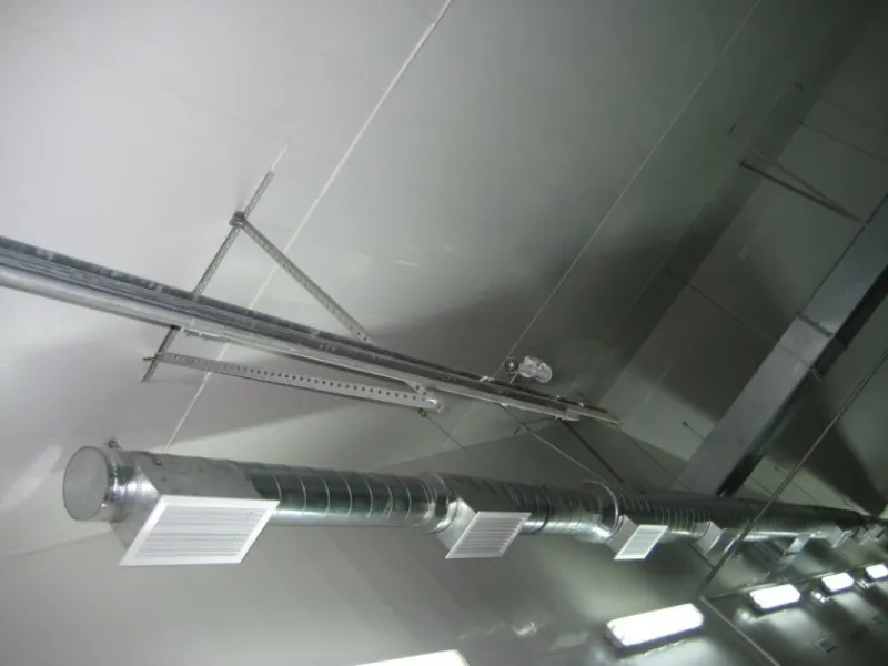 Автомойка на 4 поста монтаж вентиляции